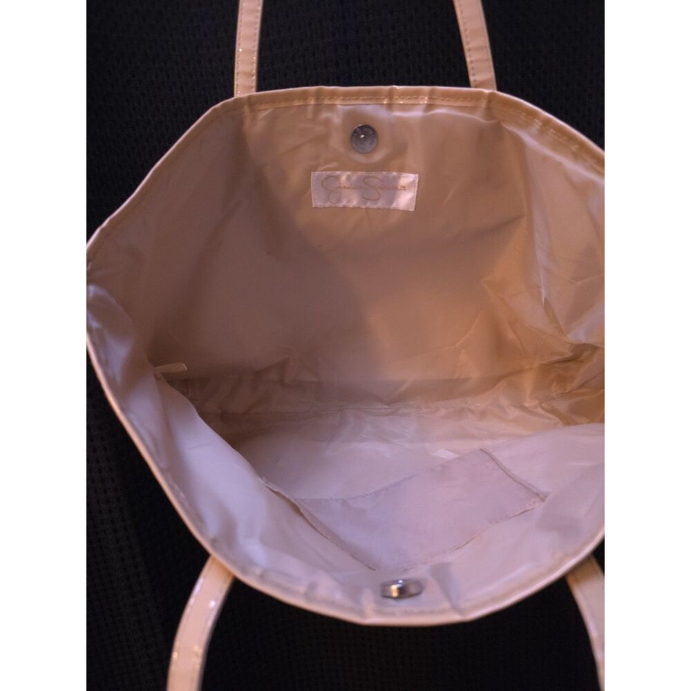 Jessica Simpson Bag Cream and tan straw - Picture 2 of 5
